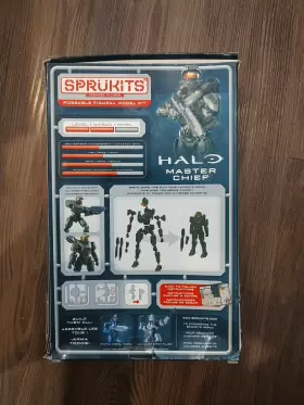 045557356866 BANDAI Sprukits Halo Master Chief Action Figure #2
