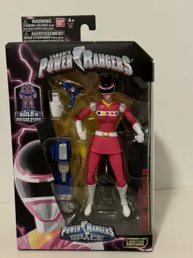 045557431464 BANDAI Power Space Pink Ranger Figure Box