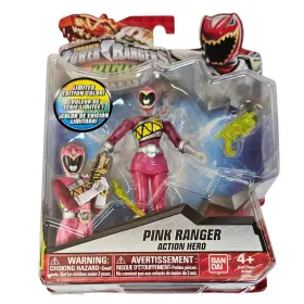 045557976033 BANDAI Pink Ranger Dino Charge Mmpr Power Figure