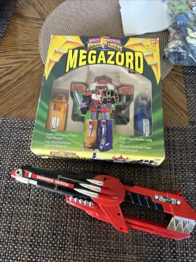 2220 BANDAI Mighty Morphin Power Rangers Megazord Missiles #2
