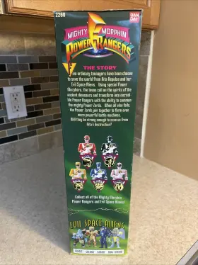 2260 BANDAI Megazord Deluxe Set Power Rangers Box #2