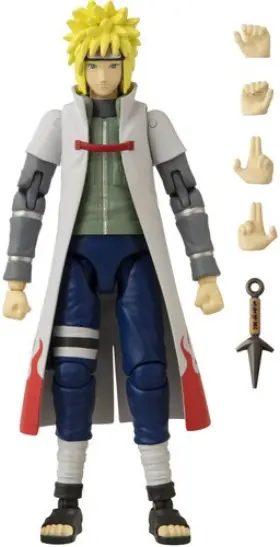 36905 BANDAI Naruto Anime Heroes Namikaze Minato Action Toy