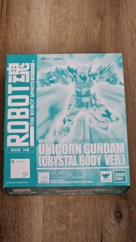 549660094111 BANDAI Robot Spirits Ms Unicorn Gundam Crystal
