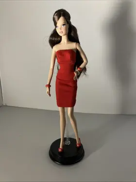 V9316 BARBIE Basics Muse Doll Target Label #3