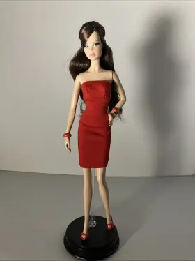 V9316 BARBIE Basics Muse Doll Target Label