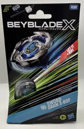 F9580 BEYBLADE Sword Dran Attack Starter Pack Launcher F9580 BEYBLADE Sword Dran Attack Starter Pack Launcher