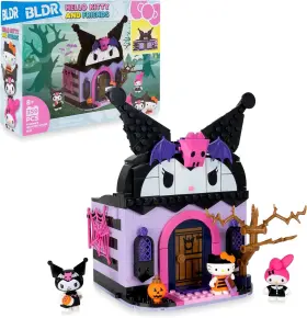 CNS0131 BLDR Hello Kitty Friends House Set Kitt Kuromi