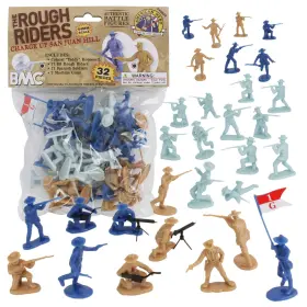 741801400353 BMC TOYS Rough Charge Up San Juan Hill Soldier