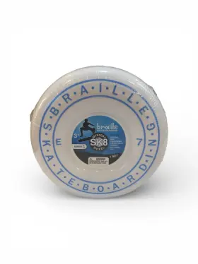 850014257224 BONKERS Braille Skateboarding Mystery Wheel