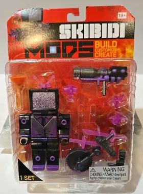 810054669647 BONKERS TOY CO Skibidi Toilet Tv Mods