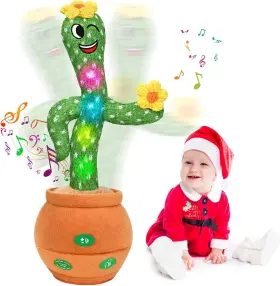 MA32-PRO OS Juguete Cactus Que Habla Canta Baila Para Ni Edad