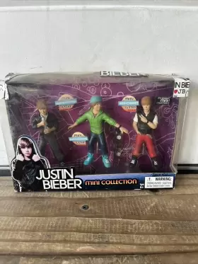 885561312614 BRAVADO Justin Bieber Mini Action Figure Set