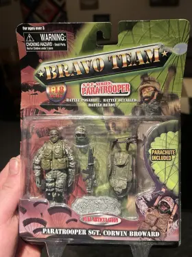 73111 BRAVO TEAM Paratrooper Sgt Corwin Broward Action Figure