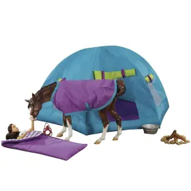 772223707041 BREYER Backcountry Camping Set Horse Toy Gif