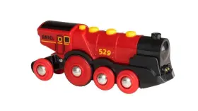 312350335927 BRIO Mighty Action Locomotive Battery Toy Train #2