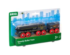 33697 BRIO Speedy Bullet Train Engaging Wooden Toy Set