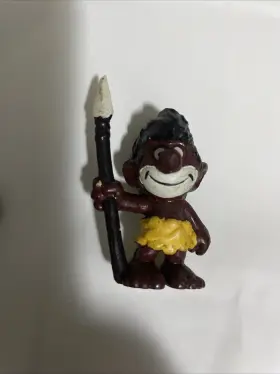 2.0069 BULLY Jungle Native Wild Smurf Figure Figurine