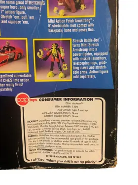 022629013506 CAP TOYS Vac Enemy Stretch Armstrong Action #3
