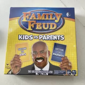 778988574386 CARDINAL Family Feud Kids Vs Parents Board Game