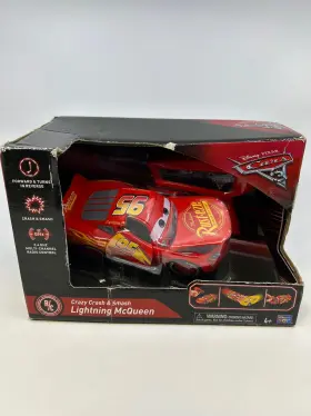 00276 Crazy Smash Lightning Mcqueen Car