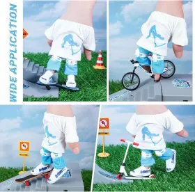 445005293218 CHARNIOL Mini Finger Toy Set Skateboards Scooter #3