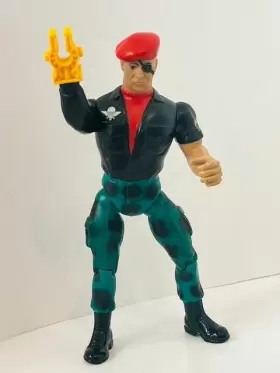 2342342 COLECO Rambo Force Figure Toy Sylvester Stallone Claw #3