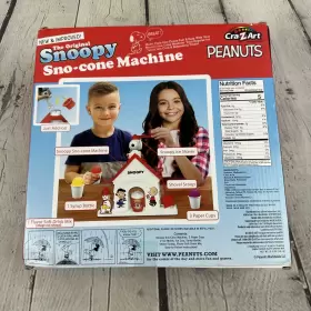 884920182608 CRA-Z-ART Snoopy Peanuts Sno Cone Maker #2