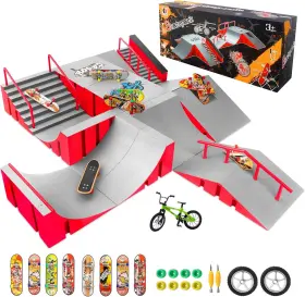 1810-14 CS COSDDI Finger Skateboard Park Toys