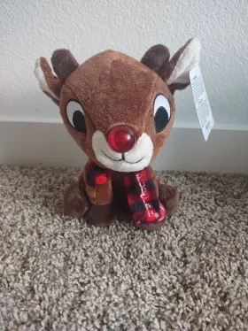 047475579211 DAN DEE Rudolph Animated Light Up Sings Nosed