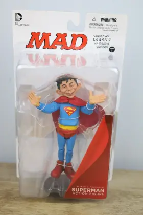 761941308265 JUST Mad Alfred Neuman Superman League Stupid