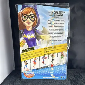 887961267396 GIRLS Hero Batgirl Action Figure School Box #3