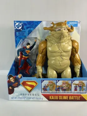 6073195 DC COMICS Superman Kaiju Slime Battle Action Figure