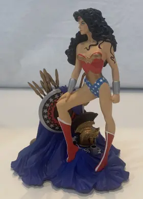 761941249865 DC COMICS Wonder Woman Mini Statue Cast #2