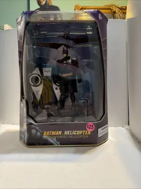 813023028865 DC COMICS Night Trilogy Batman Helicopter Toys