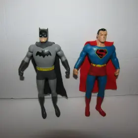 DC3902 DC COMICS Superman Batman Croce Bendable Action