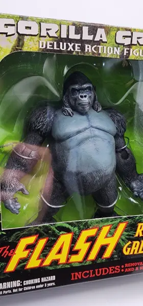 761941230375 GORILLA Flash Rogues Gallery Deluxe Grodd Figure #2