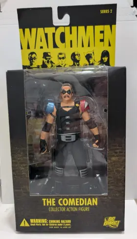 JUL080246 ACTION Watchmen Movie Comedian Collector Figure