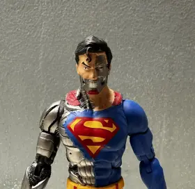 761941357034 ACTION Collectibles Cyborg Superman Figure Cape #2