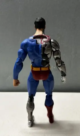761941357034 ACTION Collectibles Cyborg Superman Figure Cape #3