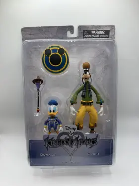 KH-TRU2 DIAMOND SELECT Kingdom Hearts Donald Goofy Action
