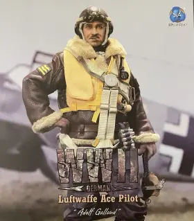 D80165 DID Scale Wwii Luftwaffe Ace Pilot Figure Adolf
