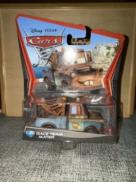 027084964011 DISNEY Pixar Race Team Mater Variant