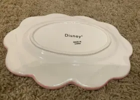 040686015370 DISNEY Princess Tea Set Ceramic Cookie Platter #3