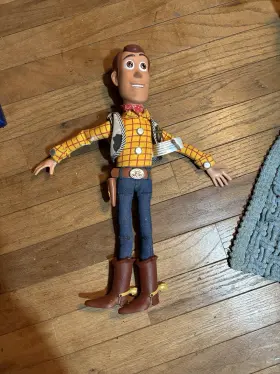 101Q319B182 DISNEY Pixar Thinkway Toy Story Woody Doll Hat