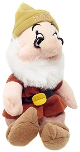 412029611851 DISNEY Snow Dwarfs Bean Bag Doc Glasses