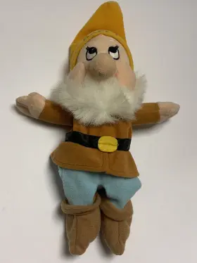 412029611936 DISNEY Mini Bean Bag Happy Snow Dwarfs #2