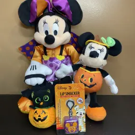 412303801374 DISNEY Halloween Minnie Mouse Mickey Lipgloss Ty
