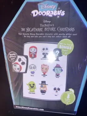 44656 DISNEY Doorables Nightmare Christmas Figures Peek #2