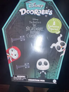 44656 DISNEY Doorables Nightmare Christmas Figures Peek