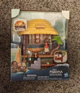 630509523993 DISNEY Moana Island Fale Playset Figures
